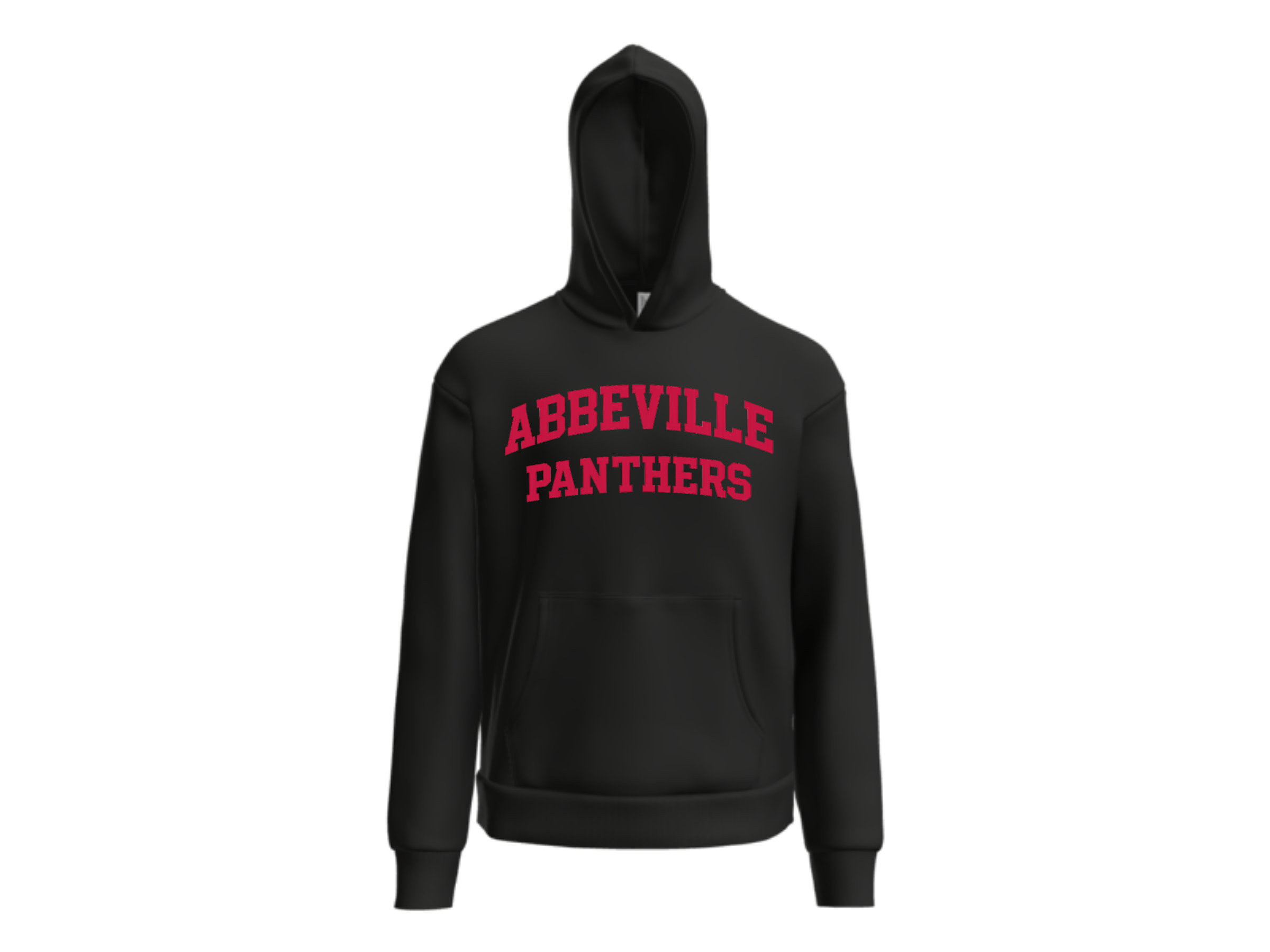 Abbeville Black Heavyweight Hoodie