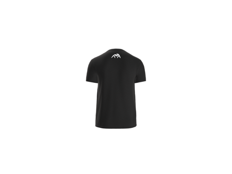 Highlands Black Soft Feel T-shirt Chest logo