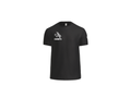 Highlands Black Soft Feel T-shirt Chest logo