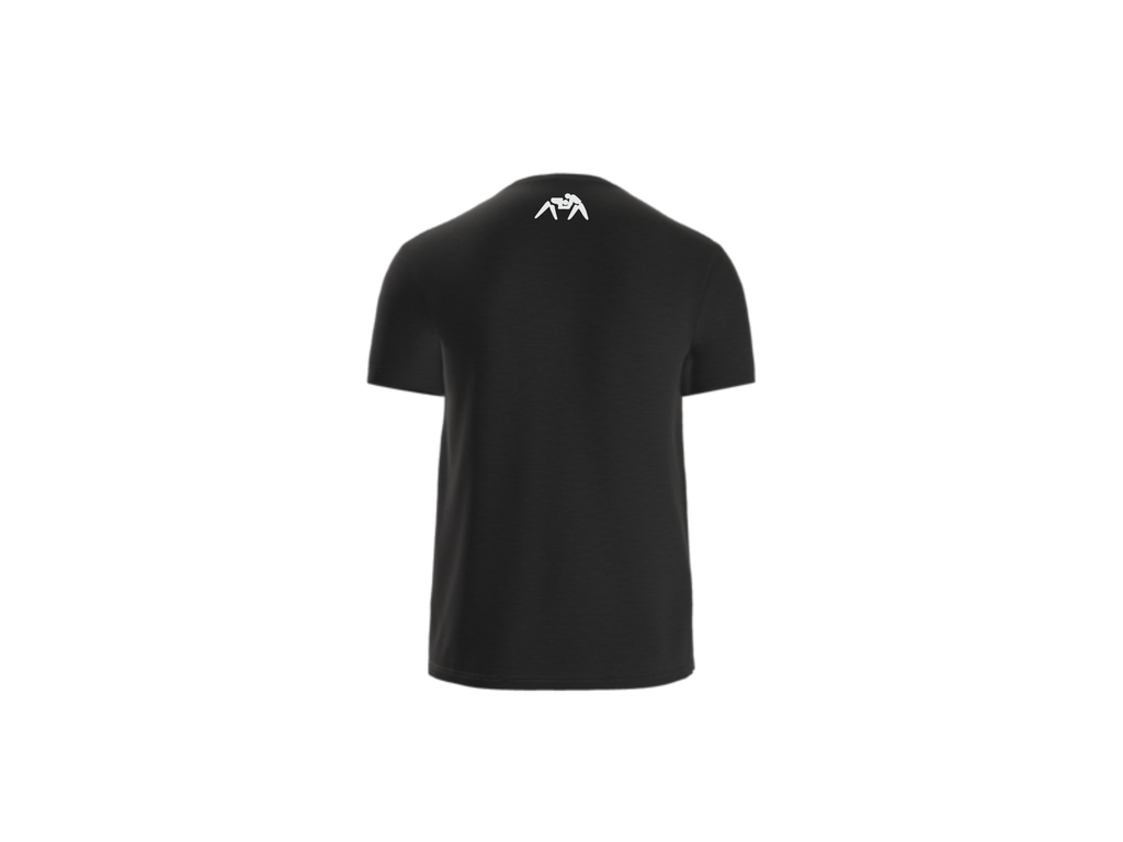 Highlands Black Soft Feel T-shirt Chest logo