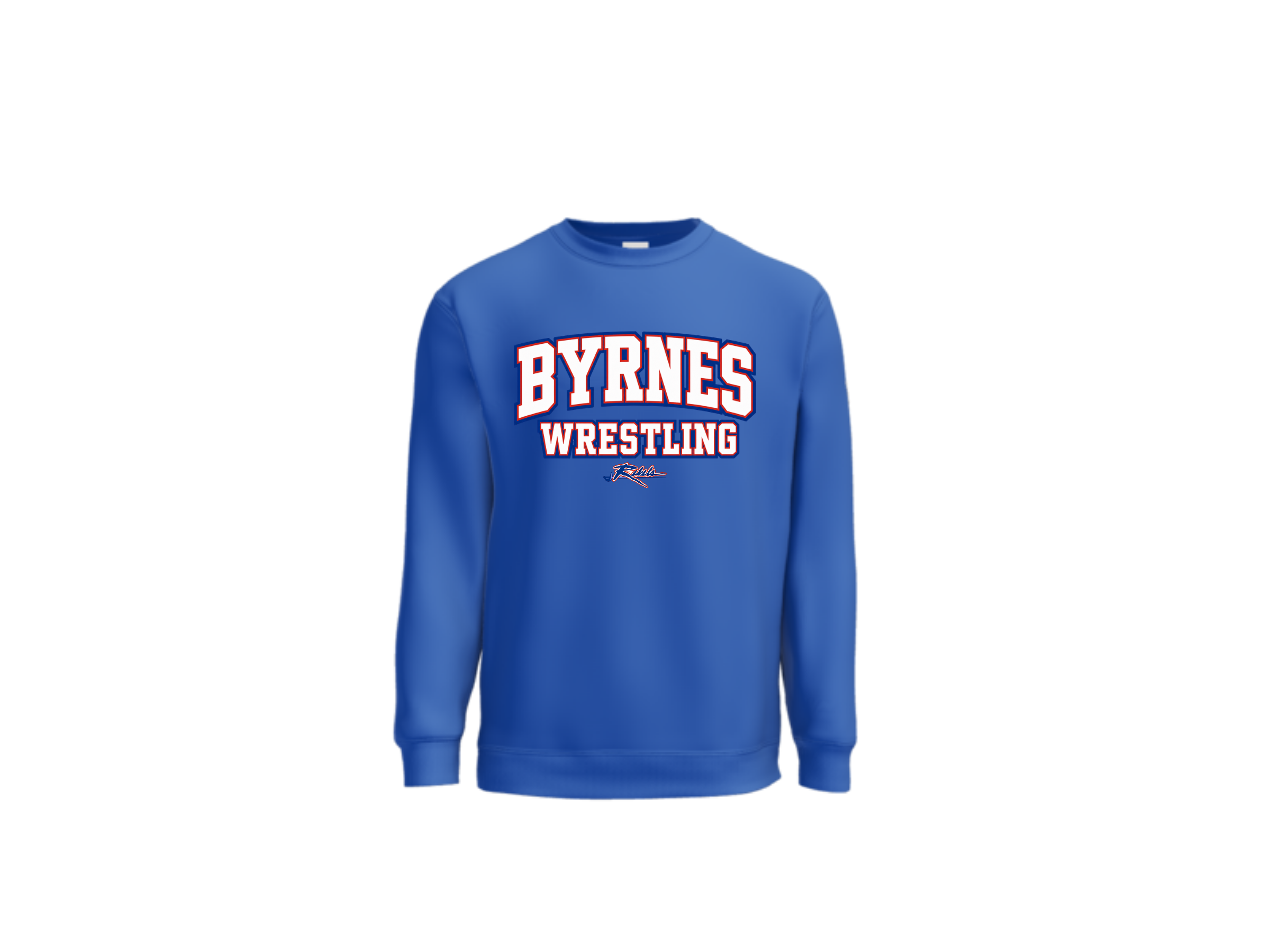 Byrnes Essential Crewneck- Blue