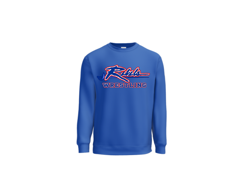 Byrnes Essential Crewneck- Blue