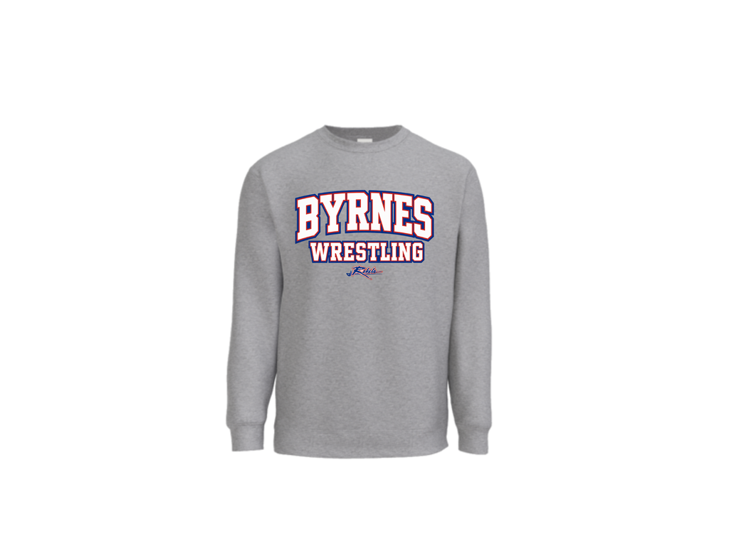 Byrnes Essential Crewneck- Grey