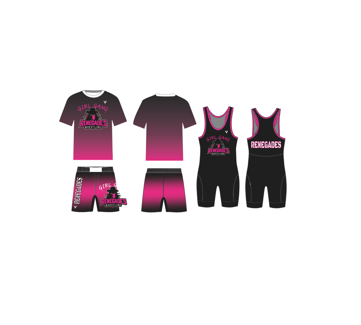 Renegades Girls Wrestler Bundle