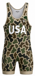 USA Camo Powersurge Singlet