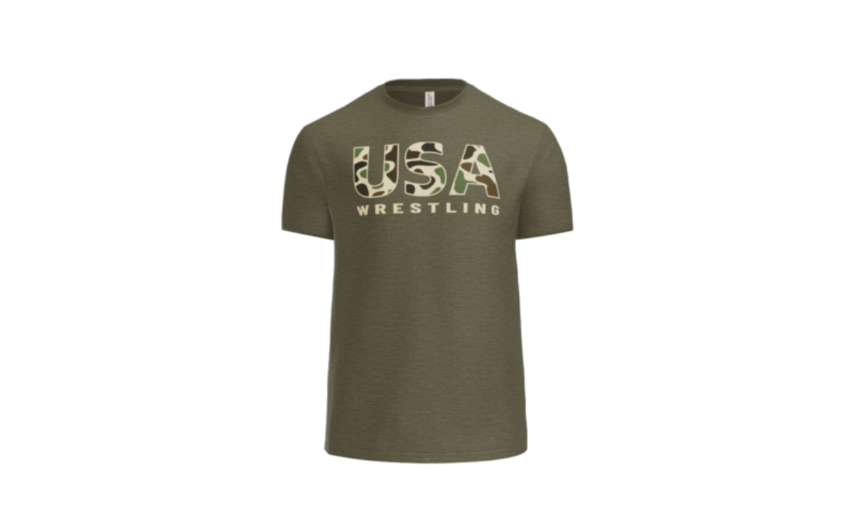 USA Camo Soft Feel T-shirt