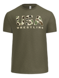USA Camo Soft Feel T-shirt