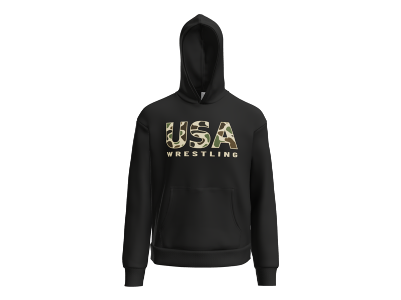 USA Camo Heavyweight Hoodie