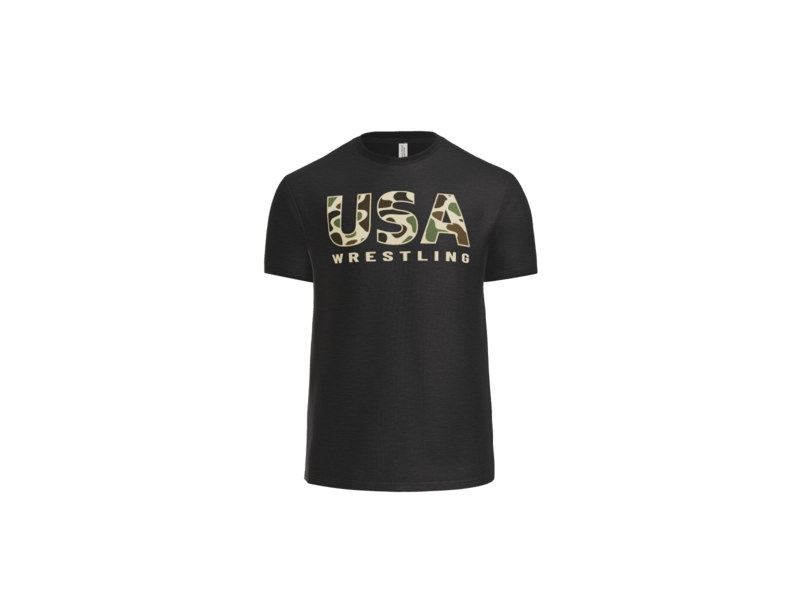 USA Camo Soft Feel T-shirt