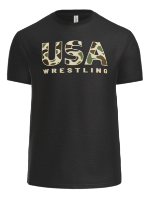 USA Camo Soft Feel T-shirt