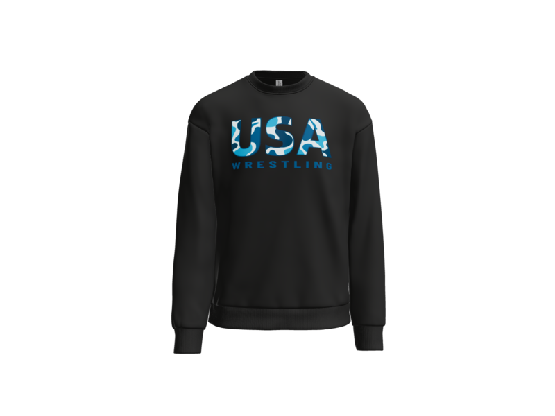 USA Crewneck Black
