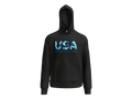 USA Blue Camo Heavyweight Hoodie